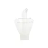 Масленка DKD Home Decor Прозрачный Боросиликатное стекло 125 ml 7 x 7 x 16 cm
