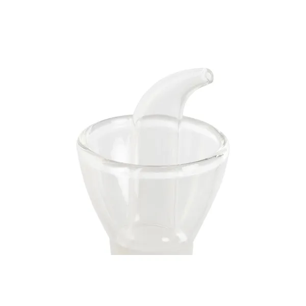 Mausteikko DKD Home Decor Läpinäkyvä Borosilikaattilasi 500 ml 11,5 x 11,5 x 22 cm