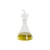 Indelis aliejui DKD Home Decor Skaidrus Borosilikatinis stiklas 500 ml 11,5 x 11,5 x 22 cm