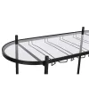 Подставка под бутылки Home ESPRIT Чёрный Натуральный Металл Ель 90 x 36 x 150 cm