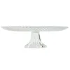 Плоская тарелка Home ESPRIT Прозрачный Стеклянный 31 x 31 x 9,5 cm
