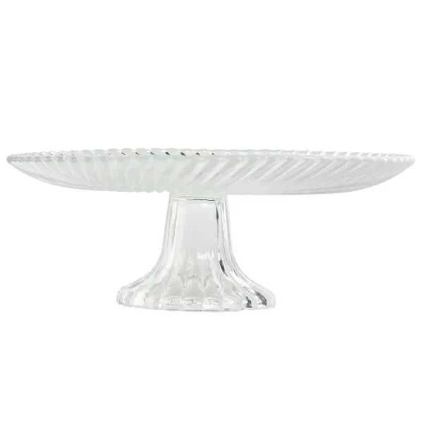 Plakans trauks Home ESPRIT Caurspīdīgs Stikls 20,5 x 20,5 x 7,5 cm