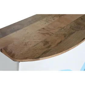 Baro blokas Home ESPRIT Balta Ruda Turkis 157 x 52 x 90 cm