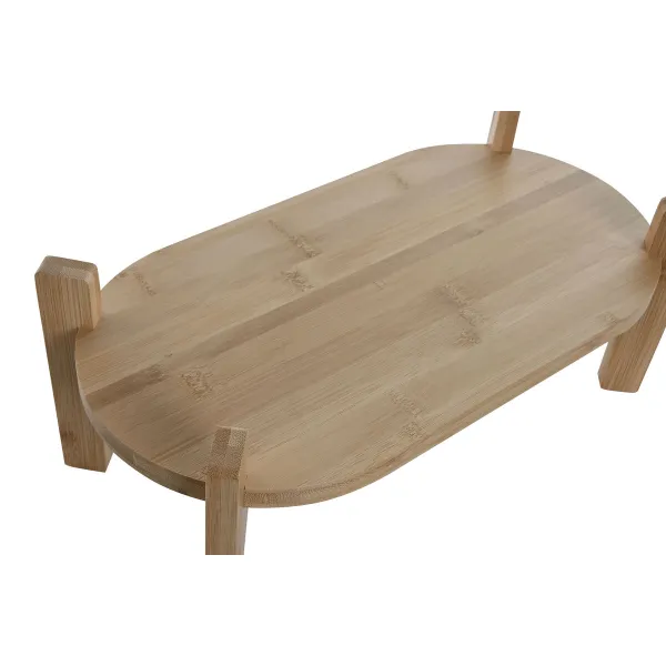Dzērienu padevējs Home ESPRIT Silikona Bambuss Stikls Plastmasa 5,5 L 37 x 25 x 46 cm