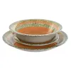 Посуда Home ESPRIT Оранжевый Керамика 27 x 27 x 2 cm 18 Предметы