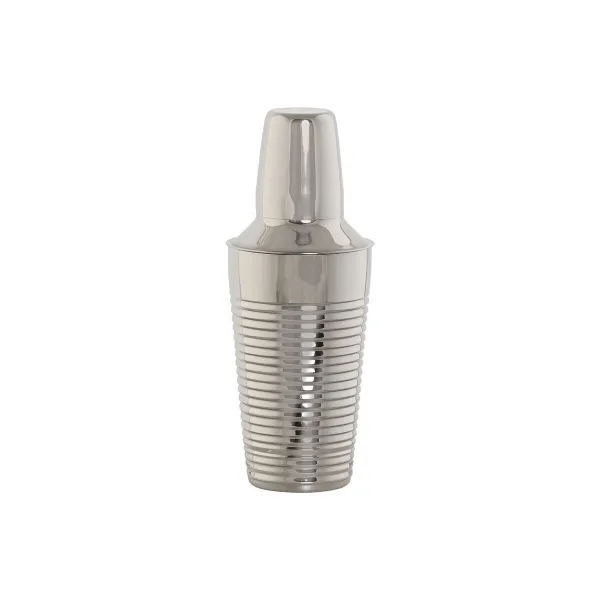 Шейкер Home ESPRIT Позолоченный Серебристый Нержавеющая сталь 9,5 x 9,5 x 22 cm