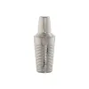 Шейкер Home ESPRIT Позолоченный Серебристый Нержавеющая сталь 9,5 x 9,5 x 22 cm