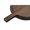 Разделочная доска Home ESPRIT Чёрный Натуральный Доска 38 x 28 x 1,8 cm