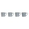 4-osainen mukisetti Home ESPRIT Sininen Kivitavara 340 ml 13 x 9,5 x 9,2 cm Mandala