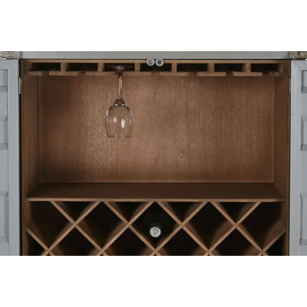Подставка под бутылки Home ESPRIT Небесный синий 76,5 x 41 x 157,5 cm