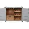 Подставка под бутылки Home ESPRIT Серый Небесный синий 77 x 41 x 64 cm