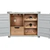 Подставка под бутылки Home ESPRIT Серый Небесный синий 77 x 41 x 64 cm