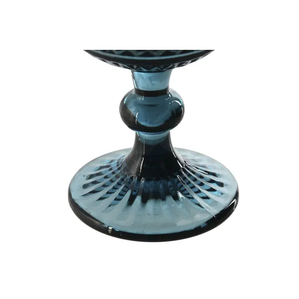 Набор рюмок Home ESPRIT Синий Стеклянный 8,8 x 8,8 x 16,3 cm (6 штук)