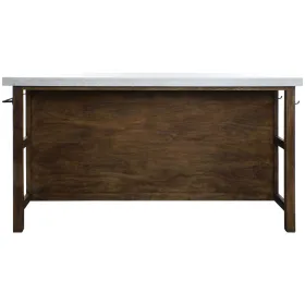 Virtuvės baldai Home ESPRIT Balta Ruda 168 x 76 x 92 cm