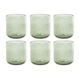 Lasisetti Home ESPRIT Vihreä Kristalli 320 ml (6 osaa)