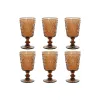 Набор рюмок Home ESPRIT Стеклянный 8,5 x 8,5 x 16,3 cm (6 штук)