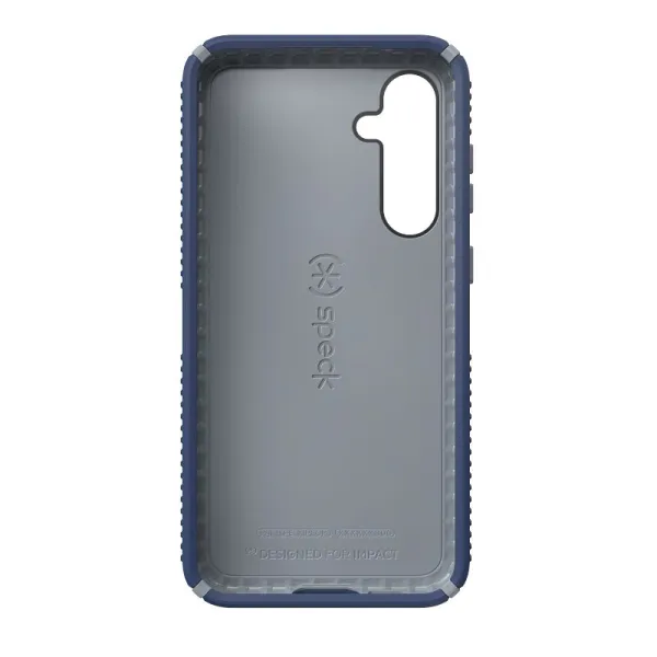 Speck Presidio2 Grip - Samsung Galaxy S23 FE Case (Coastal Blue/Black/White)