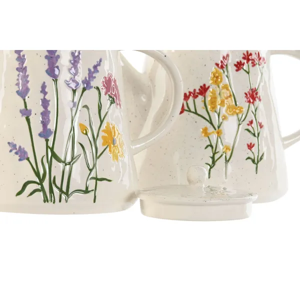 Чайник Home ESPRIT Разноцветный Фарфор 900 ml (2 штук)