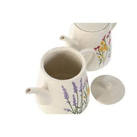 Teekannu Home ESPRIT Monivärinen Posliini 900 ml (2 osaa)
