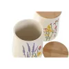Alavas Home ESPRIT Spalvotas Gėlės Shabby Chic (2 vnt.)