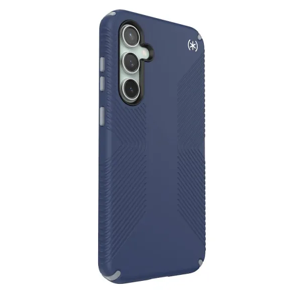 Speck Presidio2 Grip - Samsung Galaxy S23 FE Case (Coastal Blue/Black/White)