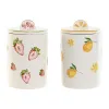 лодка Home ESPRIT Жёлтый Красный Зеленый современный фрукты (2 штук)