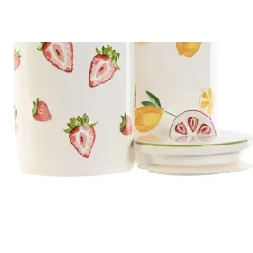 лодка Home ESPRIT Жёлтый Красный Зеленый современный фрукты (2 штук)