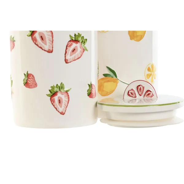 лодка Home ESPRIT Жёлтый Красный Зеленый современный фрукты (2 штук)