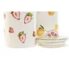 лодка Home ESPRIT Жёлтый Красный Зеленый современный фрукты (2 штук)