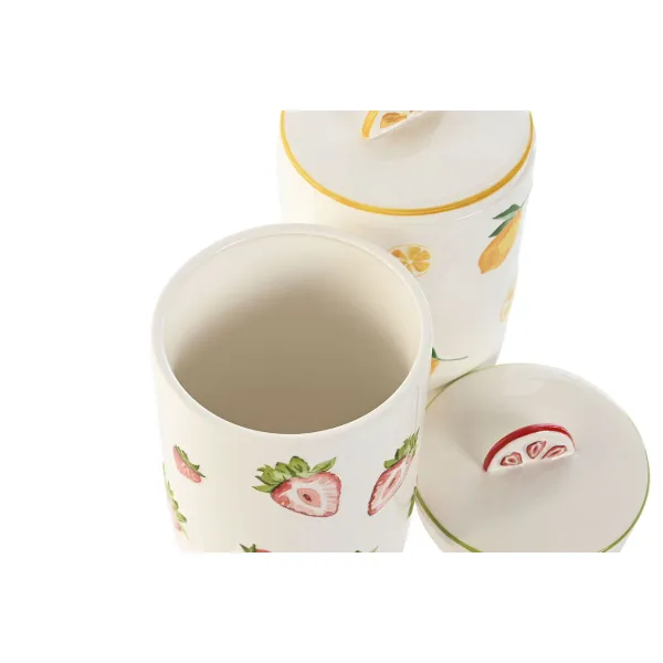 лодка Home ESPRIT Жёлтый Красный Зеленый современный фрукты (2 штук)
