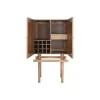 Bottle rack Home ESPRIT Natural 90 x 45 x 156 cm