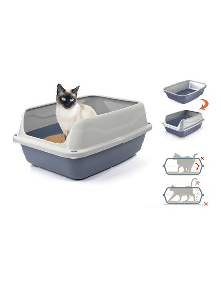 Cat Litter Box Georplast Sonic (56 x 40 x 24 cm)