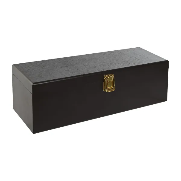 Set of Wine Accessories Home ESPRIT Brown MDF Wood 36 x 11 x 12 cm