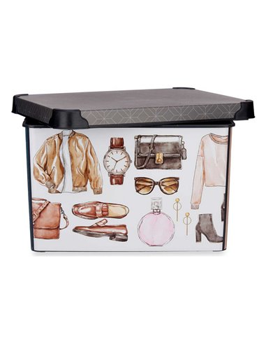 Storage Box Vintage With handles 30 x 23,5 x 40 cm Vintage 22 L