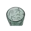 Setti laseja Home ESPRIT Turkoosi Kristalli 345 ml (6 osaa)