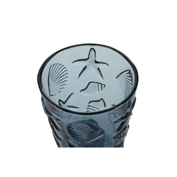 Набор рюмок Home ESPRIT Синий Стеклянный 345 ml (6 штук)