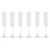 Бокал для шампанского Home ESPRIT Прозрачный Стеклянный 160 ml (6 штук)