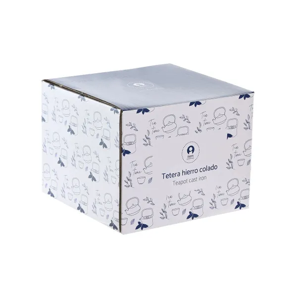 Teekann Home ESPRIT Sinine Roostevaba teras Raud 800 ml