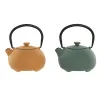 Чайник Home ESPRIT Жёлтый Зеленый Нержавеющая сталь Железо 350 ml (2 штук)