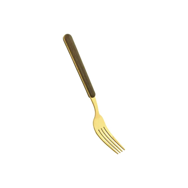 Galda piederumi Home ESPRIT Brūns Bronza Nerūsējošais tērauds ABS 17 x 7 x 24 cm 20 Daudzums