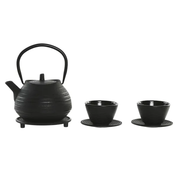 Tējkanna Home ESPRIT Melns Nerūsējošais tērauds Dzelzs 800 ml