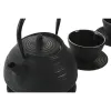 Teekannu Home ESPRIT Musta Ruostumaton teräs Rauta 800 ml