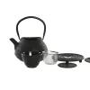 Teekannu Home ESPRIT Musta Ruostumaton teräs Rauta 800 ml