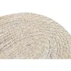 Trauku paliktnis Home ESPRIT Balts Dabisks Bambuss Rotangpalma 40 x 30 x 1 cm
