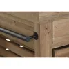 кухонный шкаф Home ESPRIT Чёрный Натуральный 142 x 75 x 96 cm