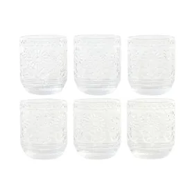Lasisetti Home ESPRIT Läpinäkyvä Kristalli Lievennyksellä 360 ml (6 osaa)