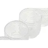 Набор стаканов Home ESPRIT Прозрачный Стеклянный С облегчением 360 ml (6 штук)