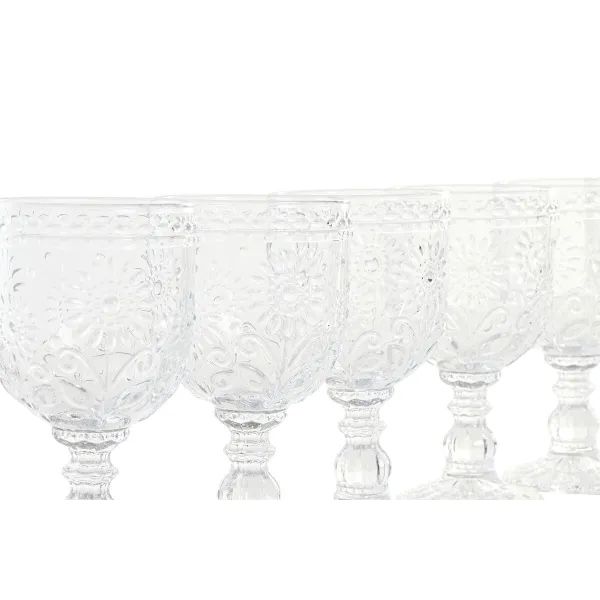 Набор рюмок Home ESPRIT Прозрачный Стеклянный 270 ml (6 штук)