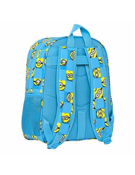 School Bag Minions Minionstatic Blue (32 x 38 x 12 cm)