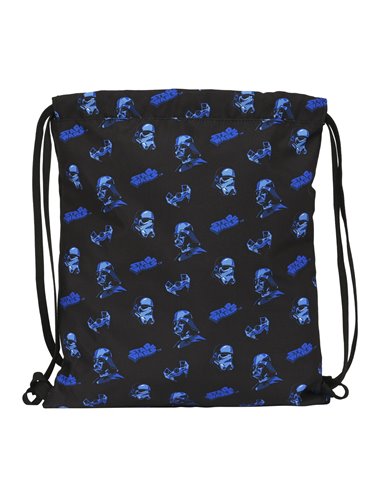 Backpack with Strings Star Wars Digital escape Black (35 x 40 x 1 cm)